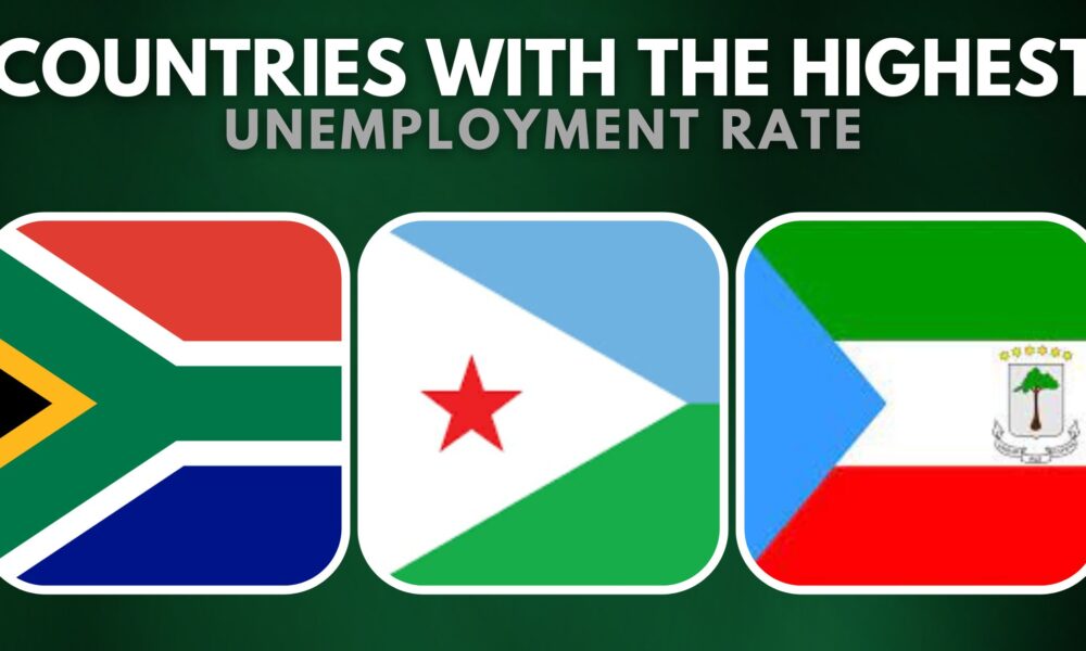 Top 10 Countries With The Highest Unemployment Rate