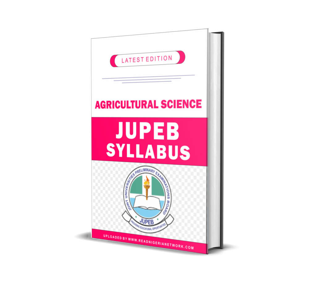 Agricultural Science JUPEB Syllabus