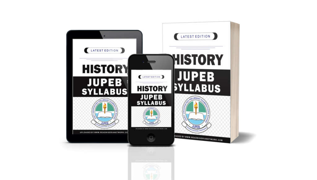 History JUPEB Syllabus