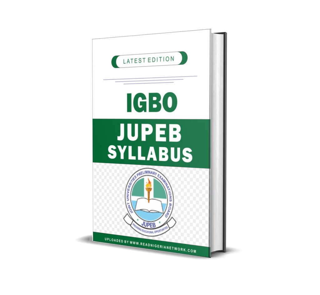 IGBO JUPEB Syllabus