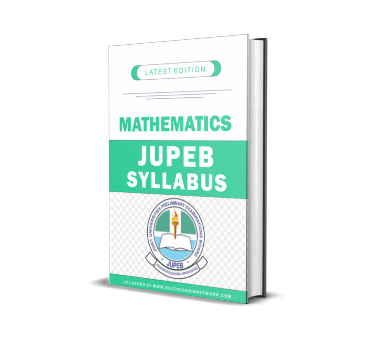 Complete Mathematics JUPEB Syllabus (Free Download) » RNN