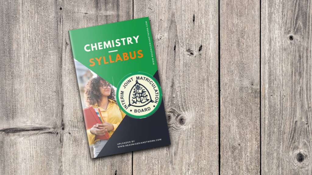 Chemistry IJMB Syllabus