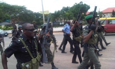 Police kill four unknown gunmen as they burn INEC office in Anambra