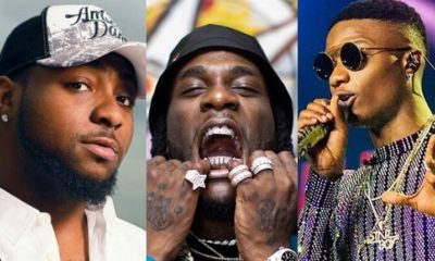 Fans Celebrate Davido more than they celebrate Wizkid, Burna boy over Grammy win