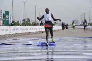 JUST IN: Kenya runner wins 2021 Lagos City Marathon