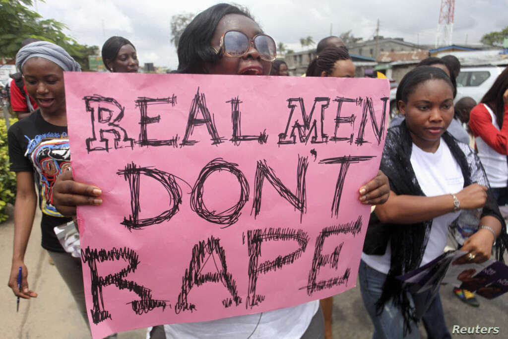 BREAKING: Plateau University students protest alleged rape of four female students