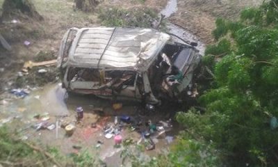 JUST IN: One dies, several injure as bus dive into river in Kwara