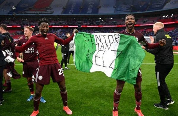 Nigerians celebrate Iheanacho as Leicester City wins first FA Cup final against Chelsea