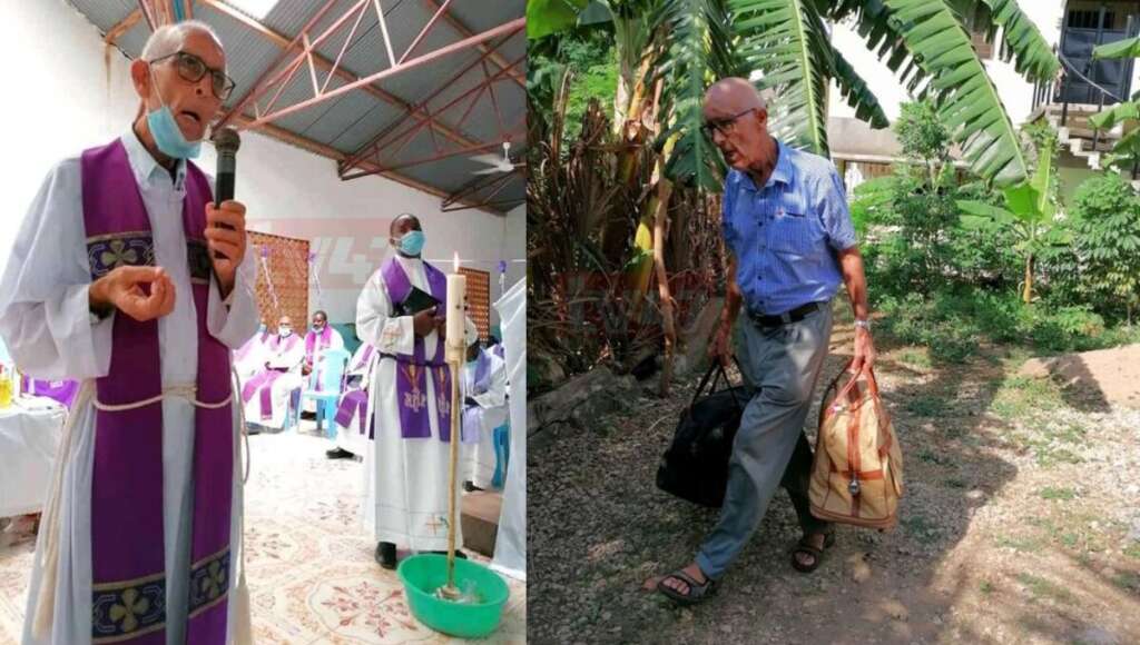 Catholic Priest Returns Home with Only Two Bags after 53 Years of Service