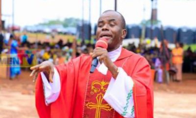 (VIDEO)Protest hits Enugu over Mbaka's dissappearance