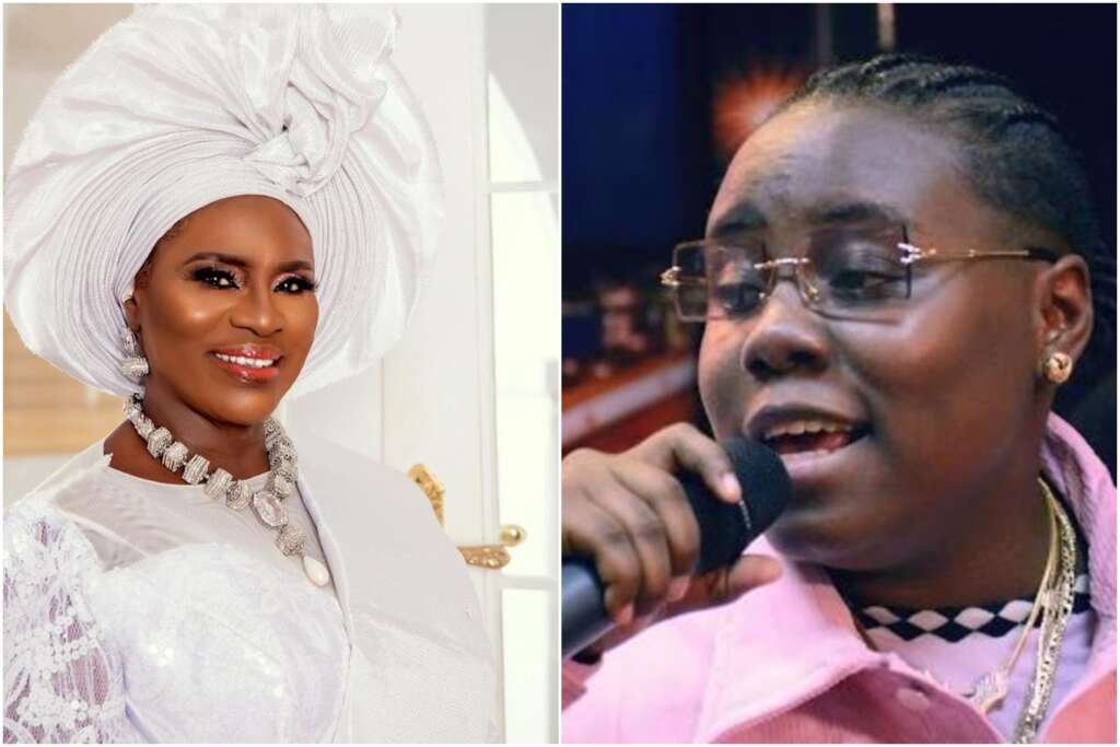 Singer Teni and Actress Mama Rainbow Danced Together, Wowed Fans at Recent Event