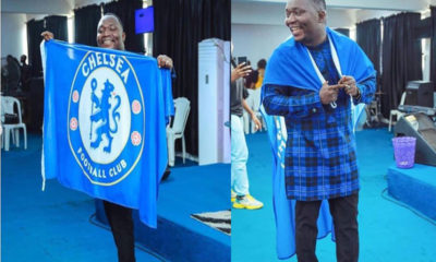 Nigerian Pastor Organizes ‘Blues Thanksgiving’ in Church Following Chelsea’s victory