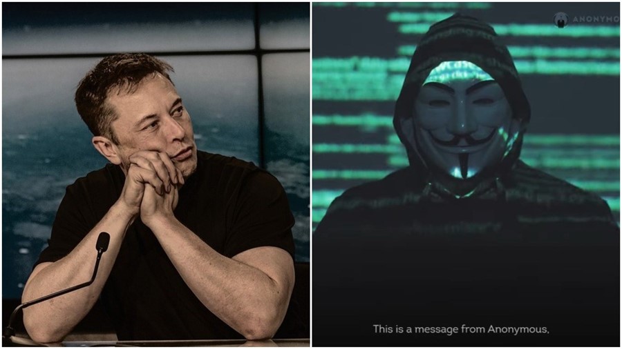 Anonymous threatens Elon Musk over his manipulation of Bitcoin's value