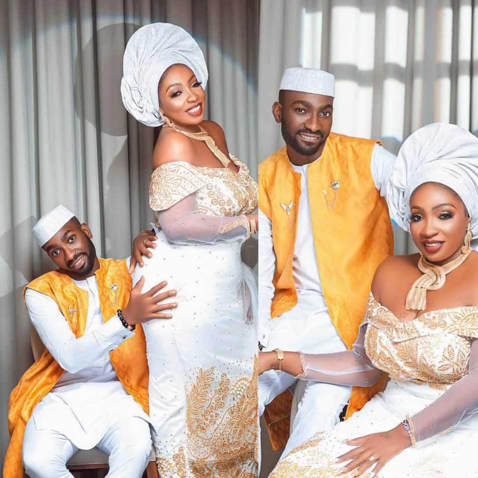 Actress Anita Joseph and her husband celebrate 4 years of being together