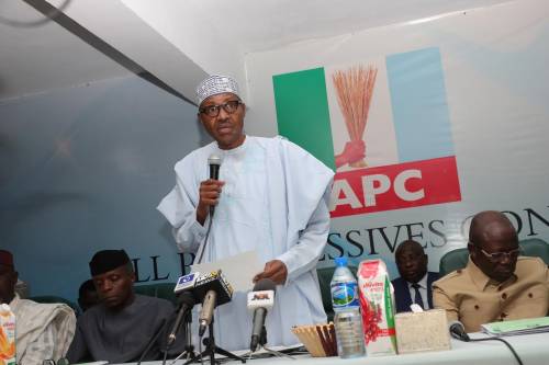 My party will decide the next president, not me__ Buhari