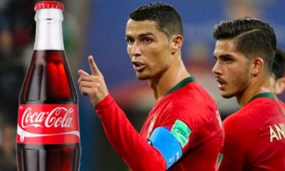 See what happen to Coca-Cola after Ronaldo shunned it in an interview