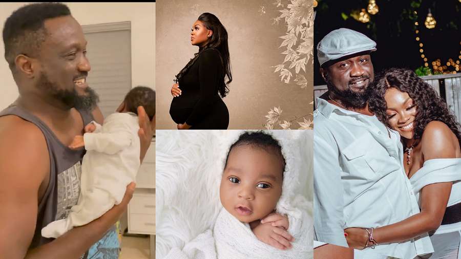 Psquare’s elder brother, Jude Okoye and his wife welcome their third child