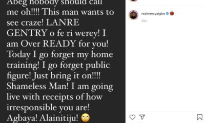 Mercy Aigbe dragged ex-husband, Lanre Gentry