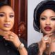 After 19 years, actress Tonto Dikeh finally reconnects with her school father