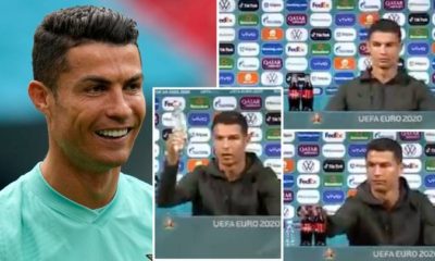 The striker, who has set fitness benchmarks in the sporting world was irritated seeing the two bottles in front of him and immediately got them out of his sight and instead asked everyone to drink water. Coca-Cola is one of the sponsors of the European championship.