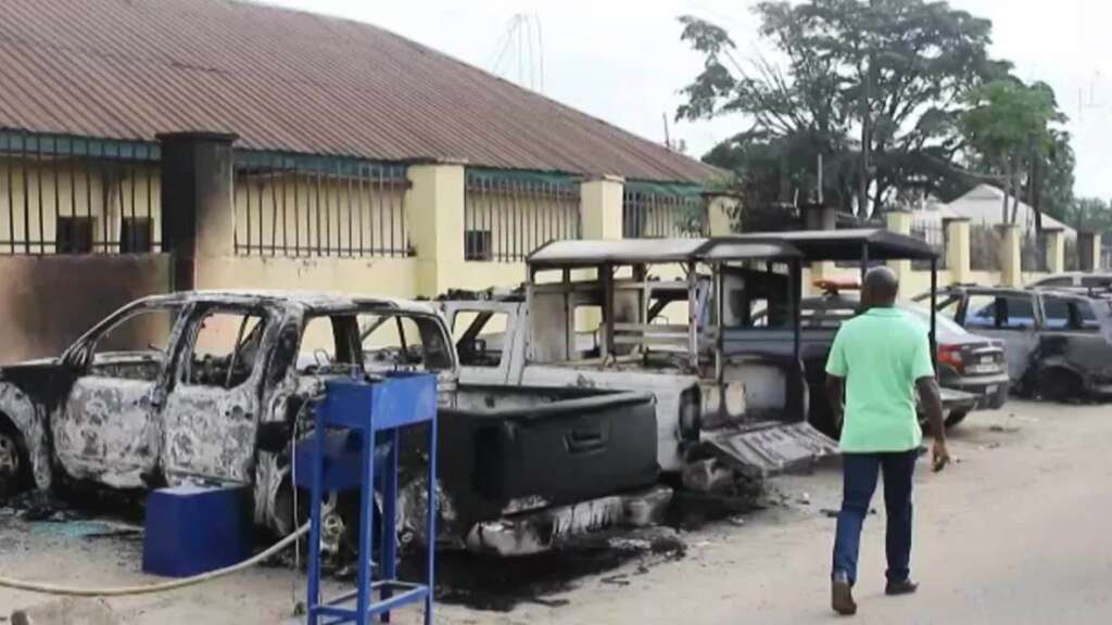 BREAKING: Ten arrested over attacks on police stations in Akwa Ibom