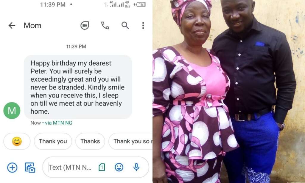 Man Receives Birthday Message From His Late Mom