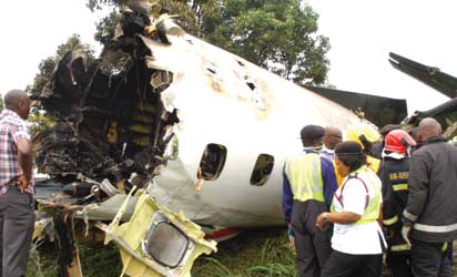 Ilorin Plane Crash Passengers Escape Death As Plane Crash Lands