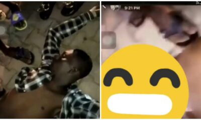 VIDEO- Police officer allegedly shoots Ibadan Poly student to death for smoking weed .