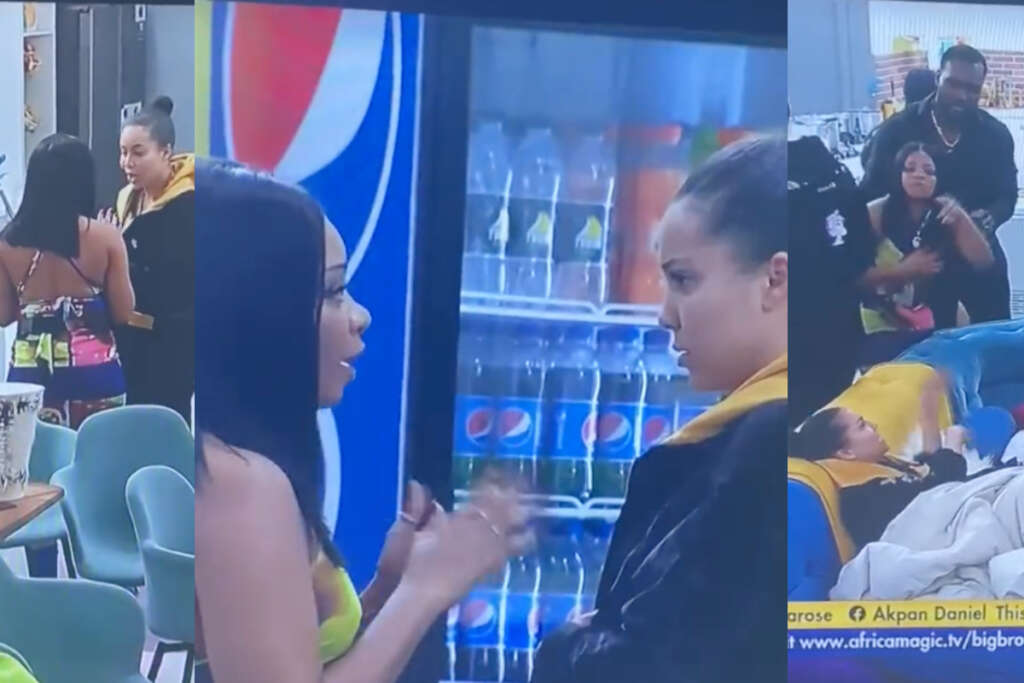 BBNaija S6- (VIDEO) Maria in hot fight with Queen