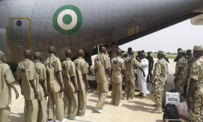 Nigerians react as Nigerian Army pardons over 200 Boko Haram fighters