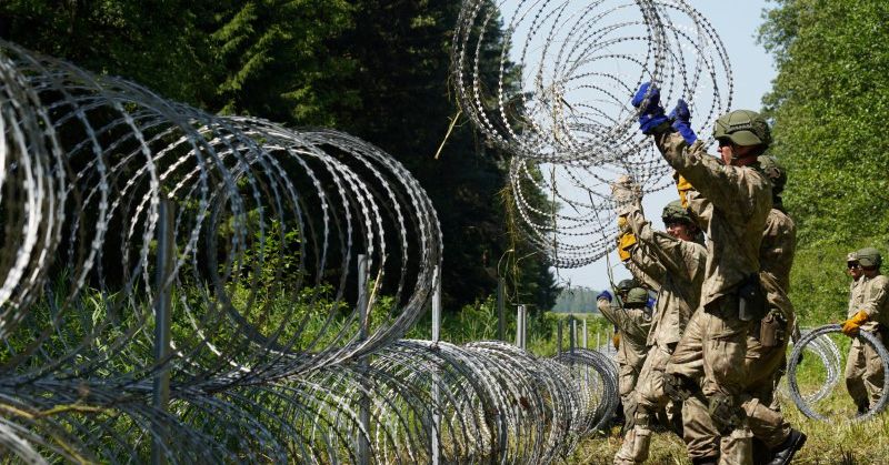 Lithuanian parliament to debate building fence on Belarus border