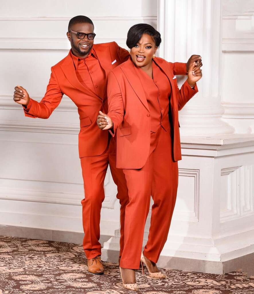 FUNKE AKINDELE AND JJC SKILLZ CELEBRATES 5TH YEAR WEDDING ANNIVERSARY