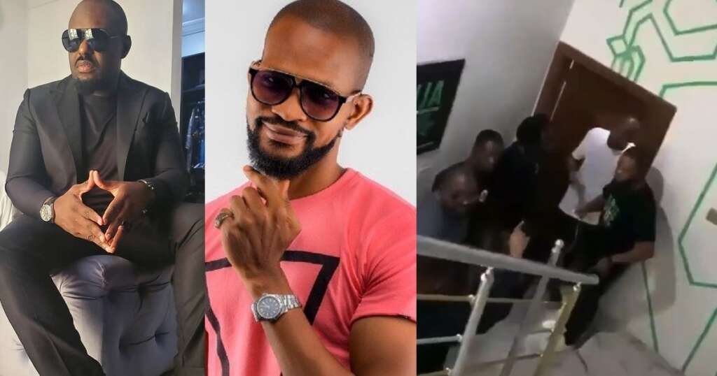 VIDEO: Watch Moment Actor Jim Iyke beats up Uche Maduagwu ...