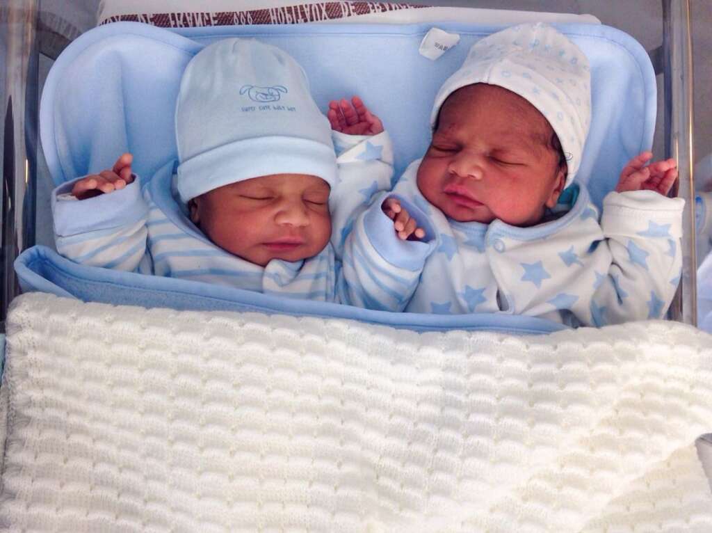 Nigerian couple welcomes twins after 13 years of marriage