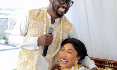 Fake News: Tonto Dikeh’s Fiance, Prince Kpokpogri Debunks Viral Voice Note