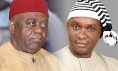 EFCC arrests ex-Abia gov Orji and his son over N551 billion embezzlement at Abuja airport