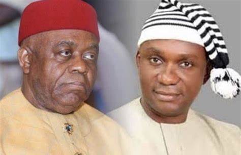 EFCC arrests ex-Abia gov Orji and his son over N551 billion embezzlement at Abuja airport