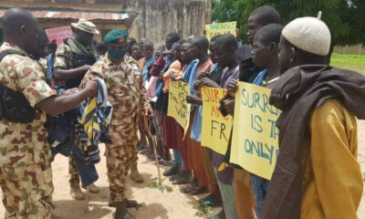 Surrendered Boko-Haram Members Riot Over Cow Meat In Maiduguri