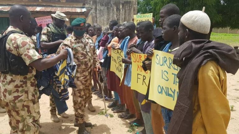 Surrendered Boko-Haram Members Riot Over Cow Meat In Maiduguri