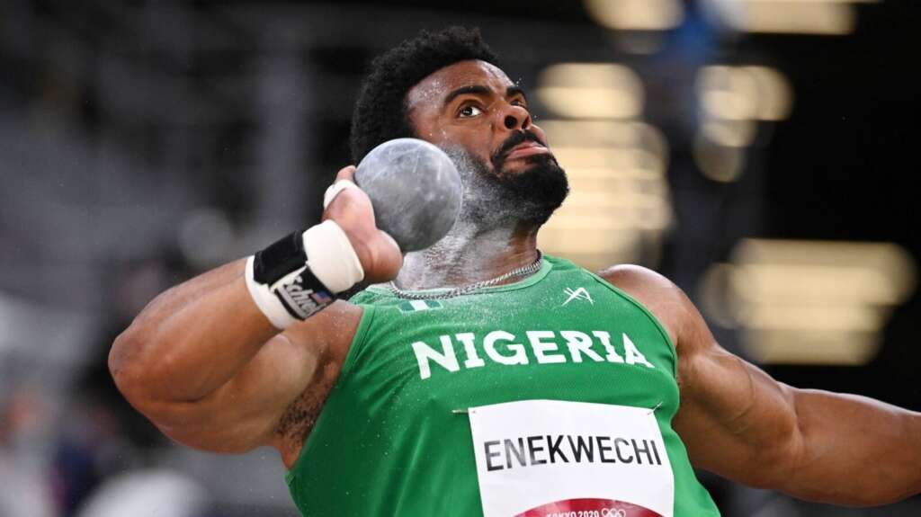 Tokyo 2020: Nigeria’s Chukwuebuka Enekwechi comes 12th in the Olympics Shotput final
