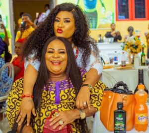 Nollywood actress, Nkechi Blessings lost her late mother, Gloria Sunday on September 23rd, five days to her birthday.