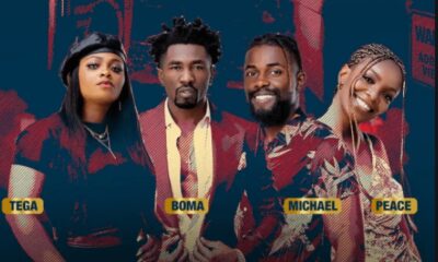 BBNaija: Boma, Peace, Tega and Michael gets Evicted