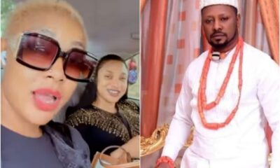 Annie Idibia reacts as Tonto Dikeh and Angela Okorie mock ex-boyfriend Prince Kpokpogri with song ‘Thunder fire you’