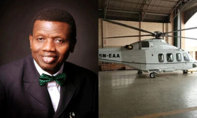 RCCG General overseer, Pastor Enoch Adeboye sells off his helicopter