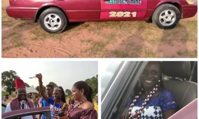 Nigerians react as winner of Cross River Local Govt beauty pageant receives star prize of 'new car'