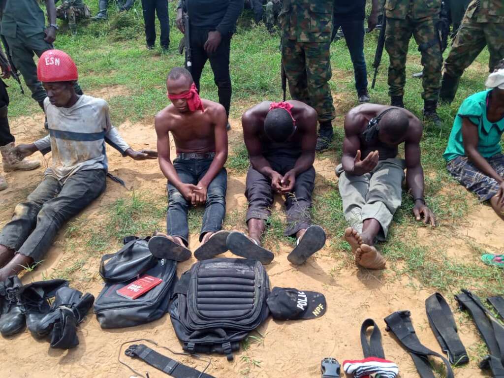 Troops kill 4 ESN members, recover guns in Anambra