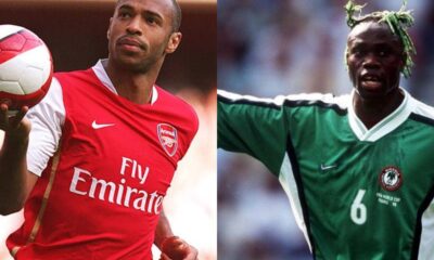 Taribo West Was My Toughest Opponent Back Then - Thierry Henry