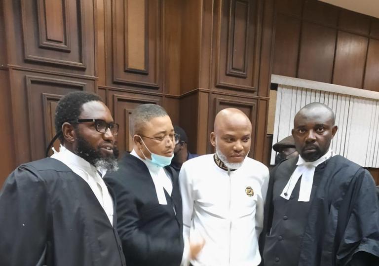 JUST IN: Court adjourned Nnamdi Kanu's trial indefinitely