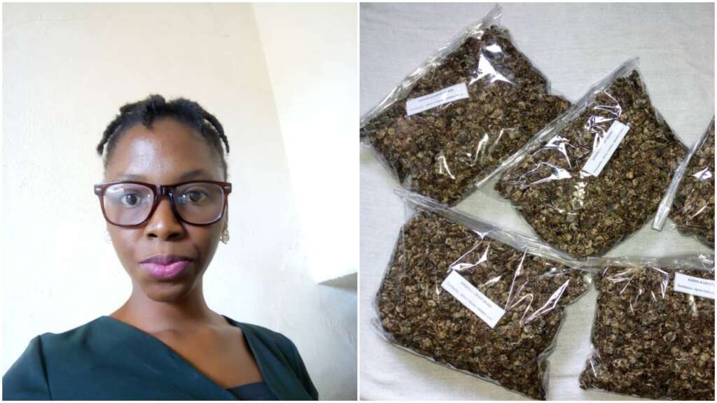 Meet Desola Oniru, the popular UNILORIN graduate that rebrands and sells Iru (locust beans) differently