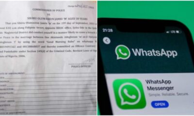 Man receives criminal charges from police for calling married woman ‘babe’ on WhatsApp in Ogun